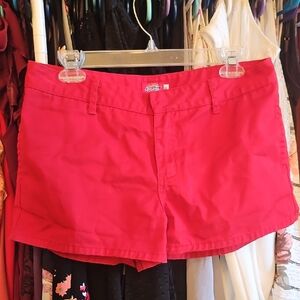 Dickies Red Bermuda Shorts Lightweight Casual